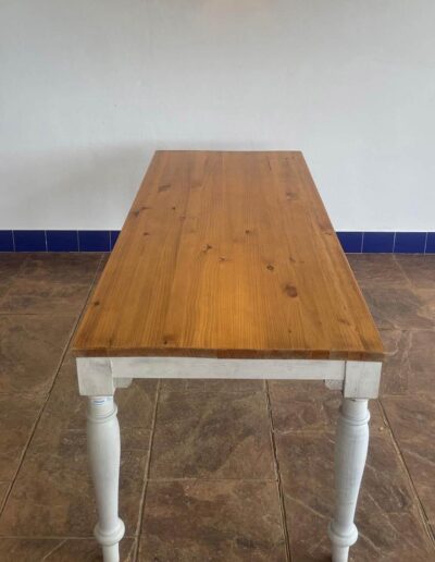 Mesa Baja Rectangular de Madera Vintage (1,80m x 0,80m)