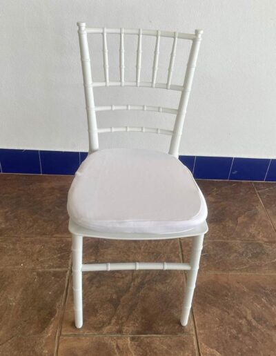 Silla de Palillería normal blanca